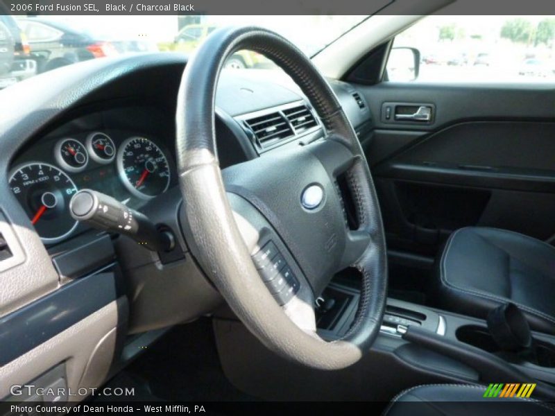 Black / Charcoal Black 2006 Ford Fusion SEL