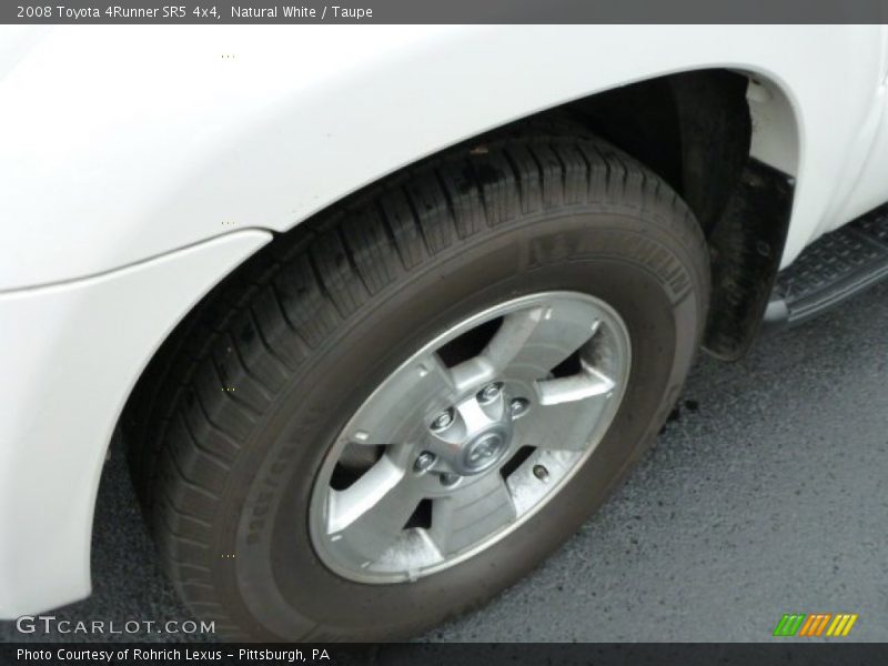 Natural White / Taupe 2008 Toyota 4Runner SR5 4x4
