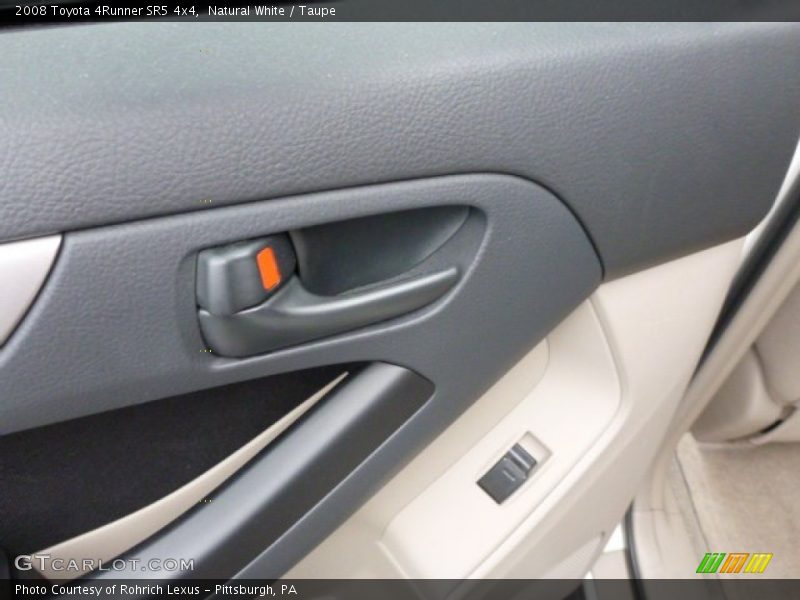 Natural White / Taupe 2008 Toyota 4Runner SR5 4x4