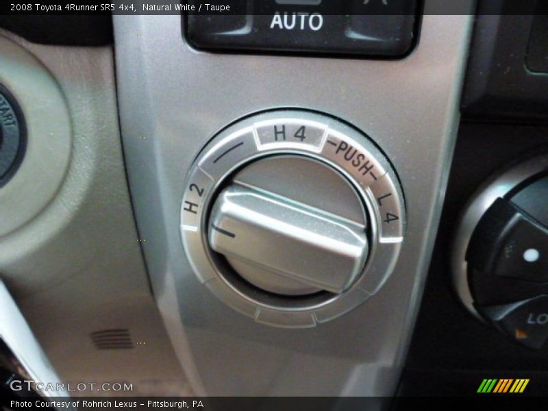 Natural White / Taupe 2008 Toyota 4Runner SR5 4x4
