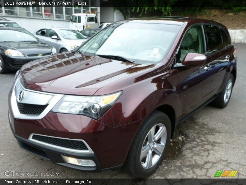 Front 3/4 View of 2011 MDX 