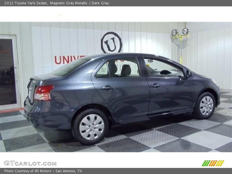 Magnetic Gray Metallic / Dark Gray 2012 Toyota Yaris Sedan