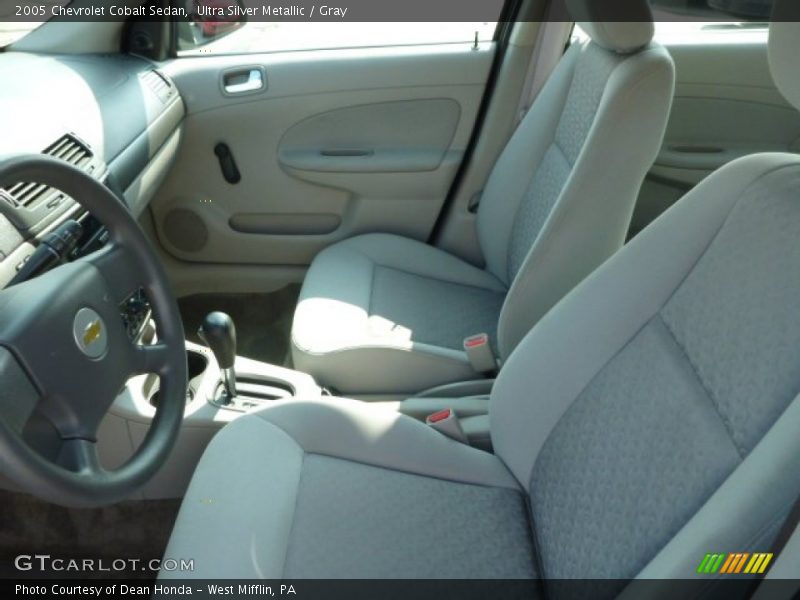 Ultra Silver Metallic / Gray 2005 Chevrolet Cobalt Sedan