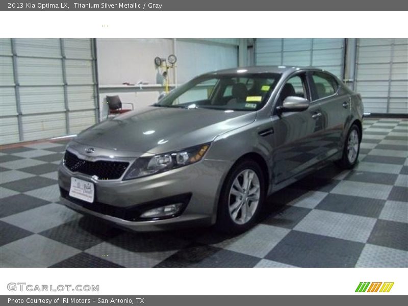 Titanium Silver Metallic / Gray 2013 Kia Optima LX