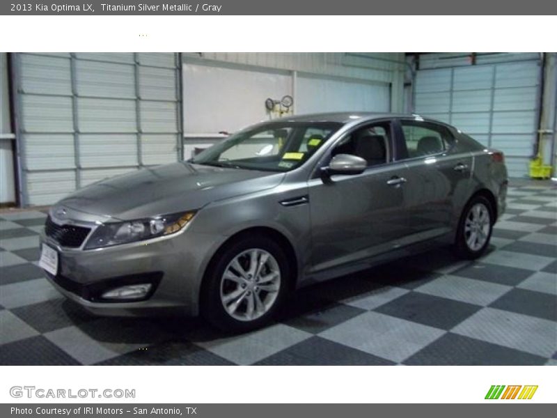 Titanium Silver Metallic / Gray 2013 Kia Optima LX