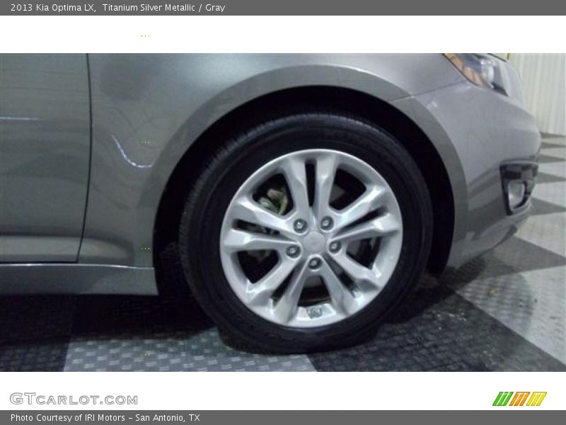 Titanium Silver Metallic / Gray 2013 Kia Optima LX
