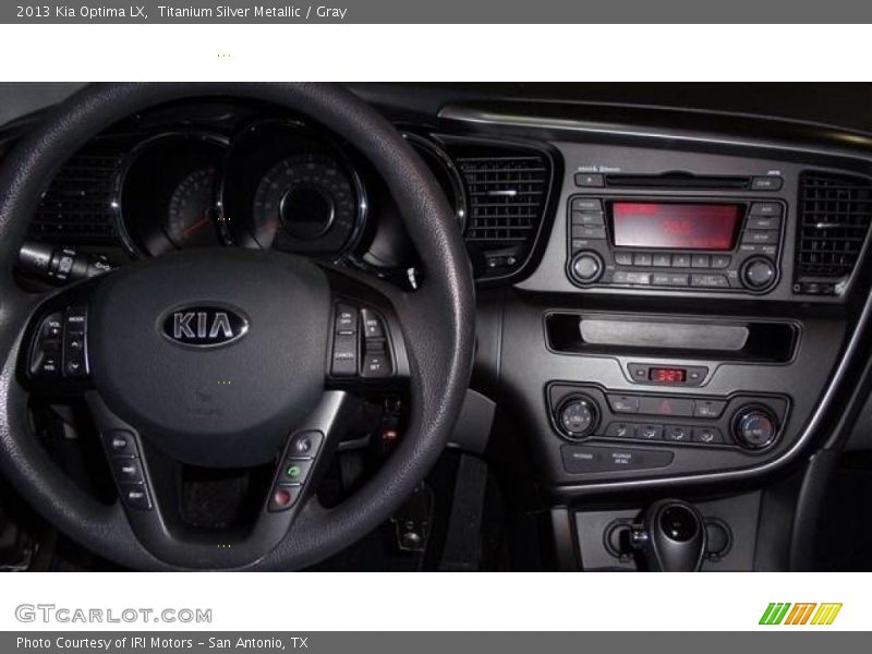 Titanium Silver Metallic / Gray 2013 Kia Optima LX