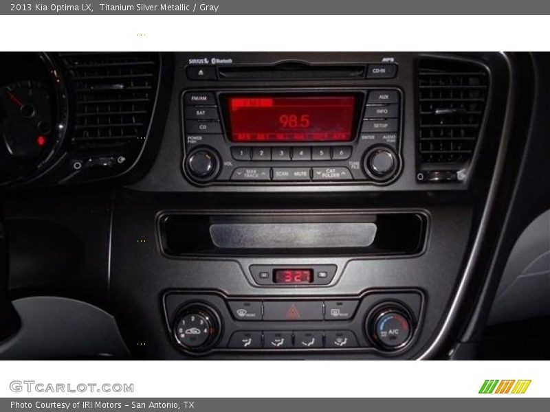 Titanium Silver Metallic / Gray 2013 Kia Optima LX