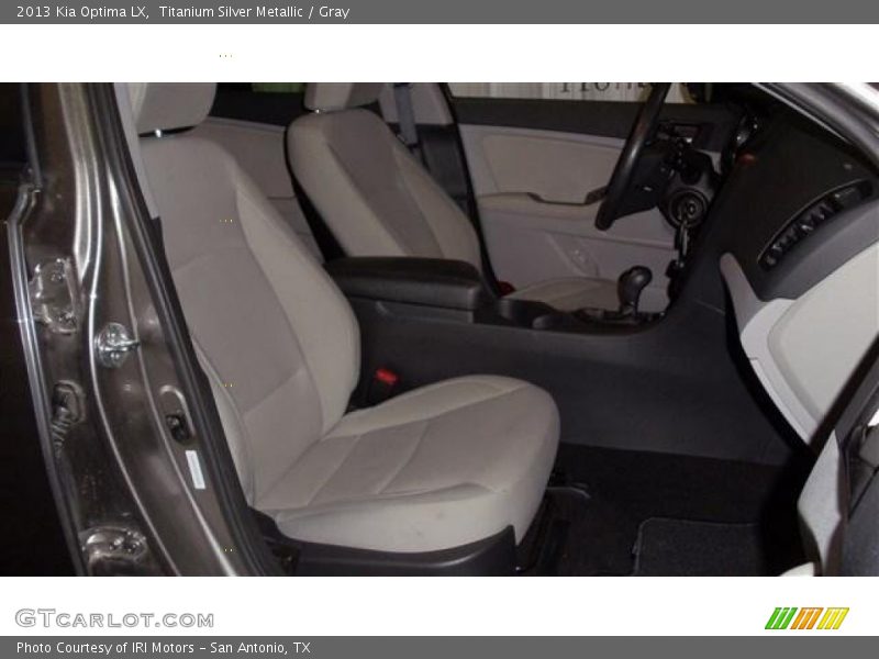 Titanium Silver Metallic / Gray 2013 Kia Optima LX
