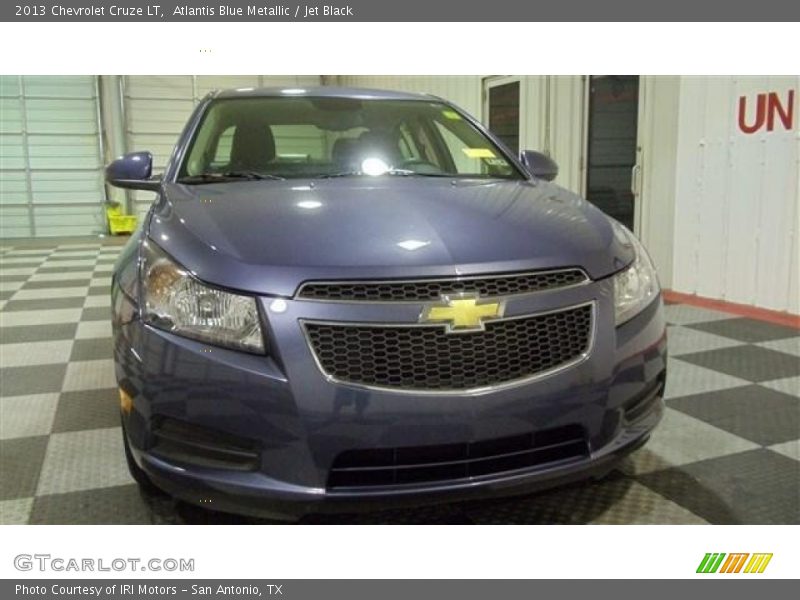 Atlantis Blue Metallic / Jet Black 2013 Chevrolet Cruze LT