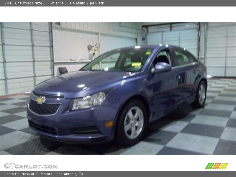 Atlantis Blue Metallic / Jet Black 2013 Chevrolet Cruze LT
