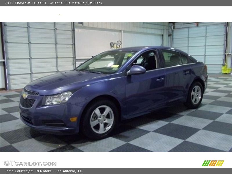 Atlantis Blue Metallic / Jet Black 2013 Chevrolet Cruze LT