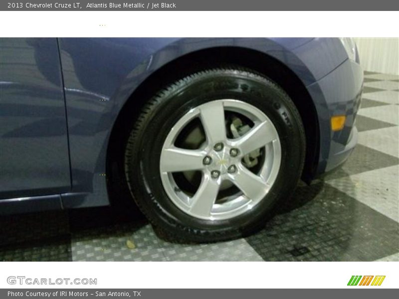 Atlantis Blue Metallic / Jet Black 2013 Chevrolet Cruze LT