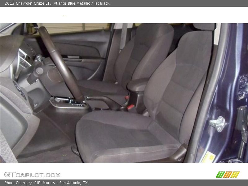 Atlantis Blue Metallic / Jet Black 2013 Chevrolet Cruze LT