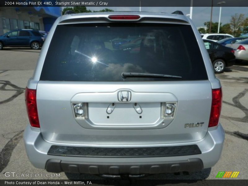 Starlight Silver Metallic / Gray 2004 Honda Pilot EX 4WD