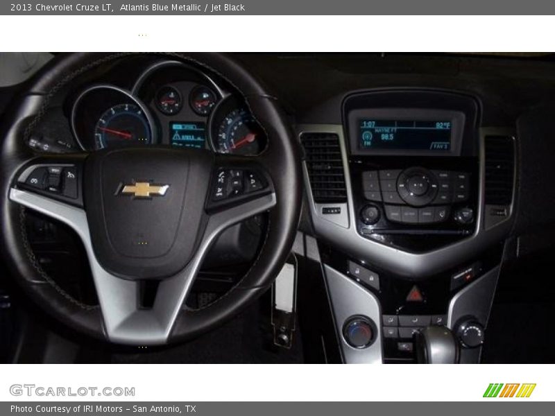 Atlantis Blue Metallic / Jet Black 2013 Chevrolet Cruze LT
