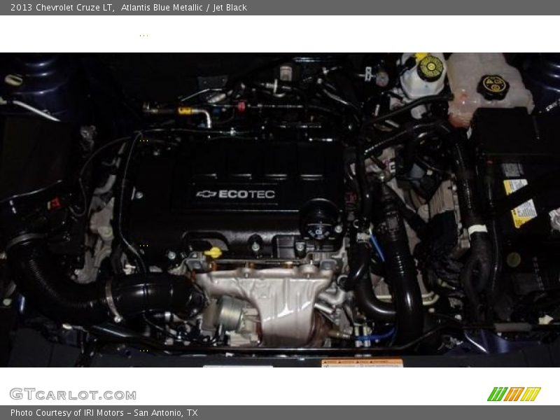 Atlantis Blue Metallic / Jet Black 2013 Chevrolet Cruze LT