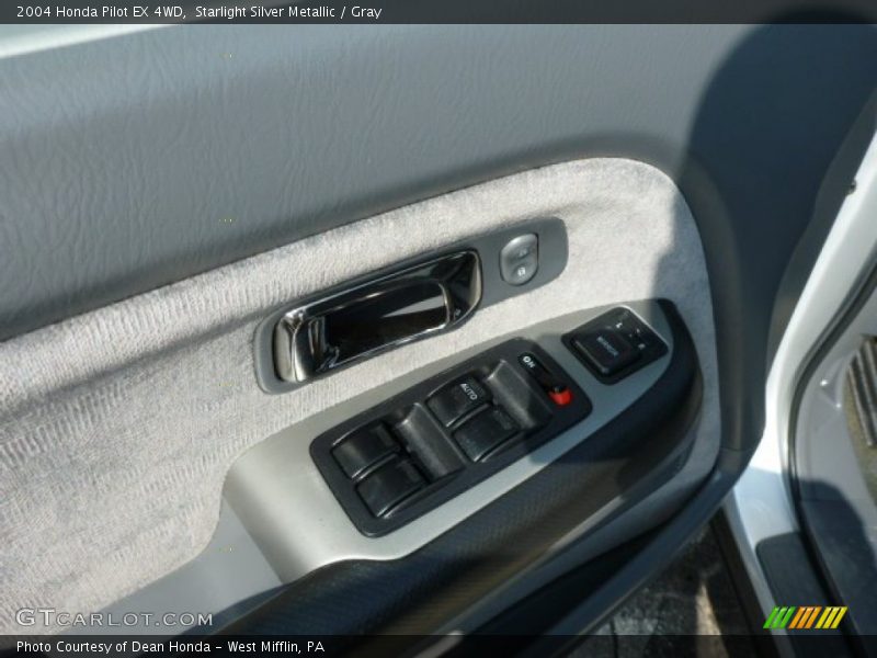 Starlight Silver Metallic / Gray 2004 Honda Pilot EX 4WD