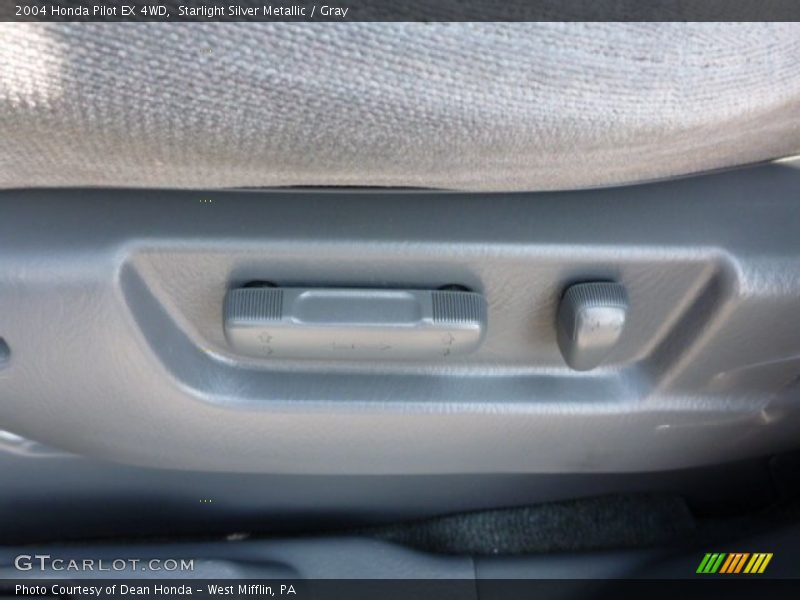 Starlight Silver Metallic / Gray 2004 Honda Pilot EX 4WD