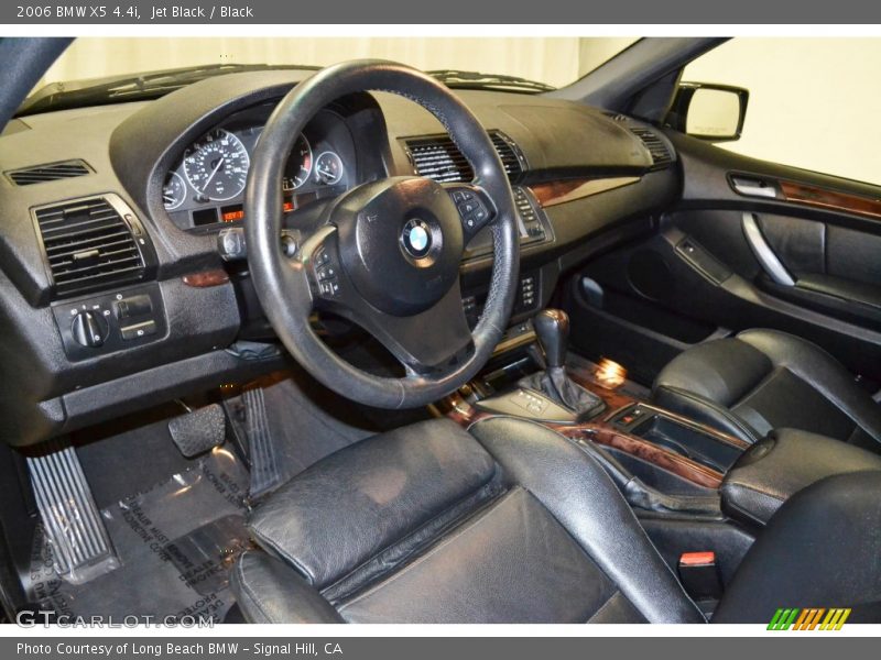 Jet Black / Black 2006 BMW X5 4.4i
