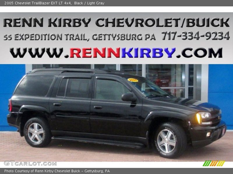 Black / Light Gray 2005 Chevrolet TrailBlazer EXT LT 4x4