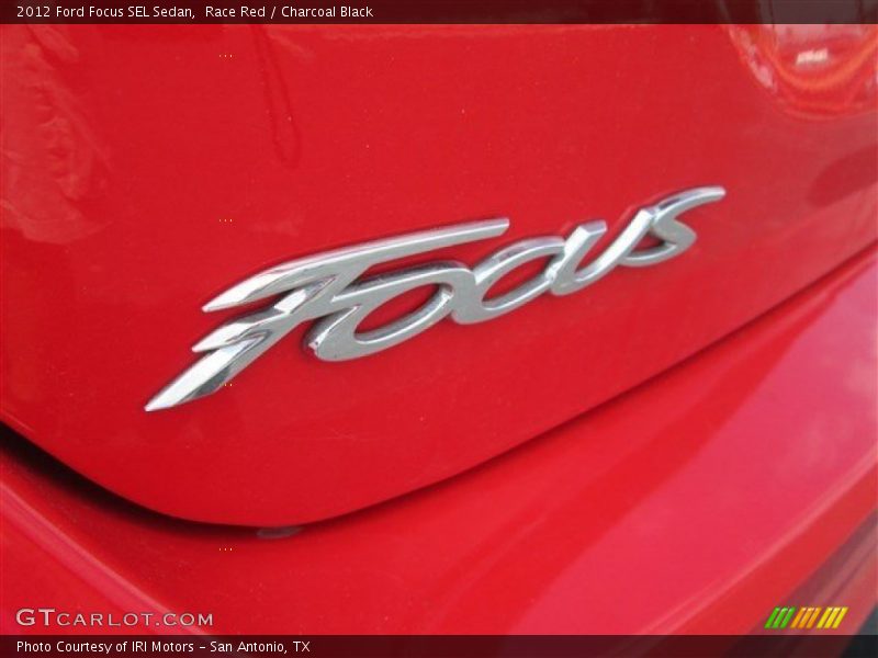 Race Red / Charcoal Black 2012 Ford Focus SEL Sedan