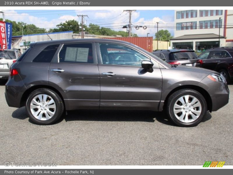 Grigio Metallic / Ebony 2010 Acura RDX SH-AWD