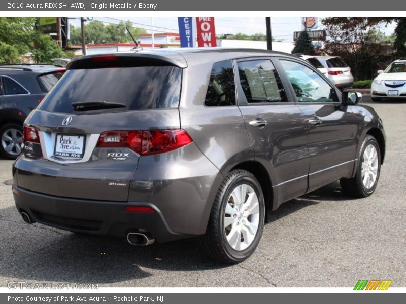Grigio Metallic / Ebony 2010 Acura RDX SH-AWD