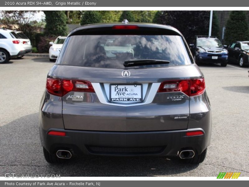 Grigio Metallic / Ebony 2010 Acura RDX SH-AWD