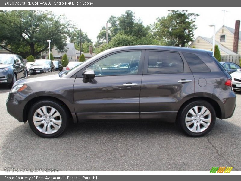 Grigio Metallic / Ebony 2010 Acura RDX SH-AWD