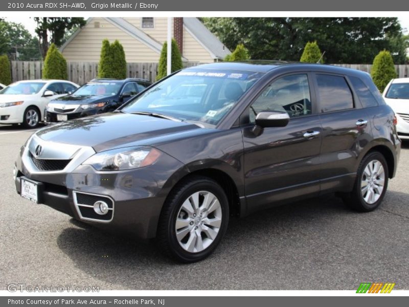 Grigio Metallic / Ebony 2010 Acura RDX SH-AWD