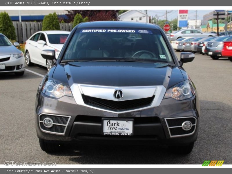 Grigio Metallic / Ebony 2010 Acura RDX SH-AWD