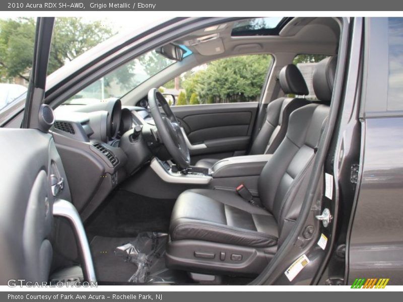 Grigio Metallic / Ebony 2010 Acura RDX SH-AWD