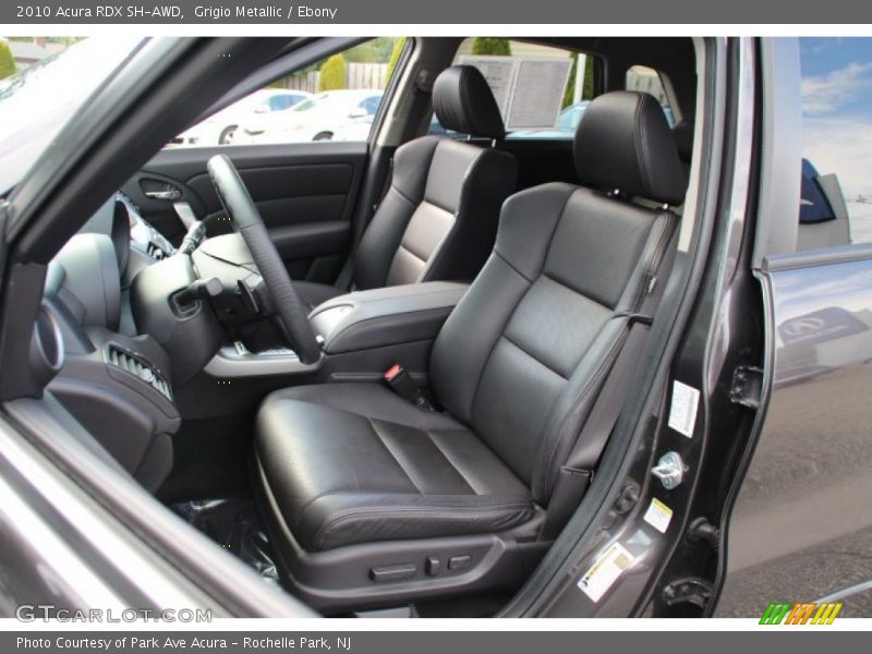 Grigio Metallic / Ebony 2010 Acura RDX SH-AWD
