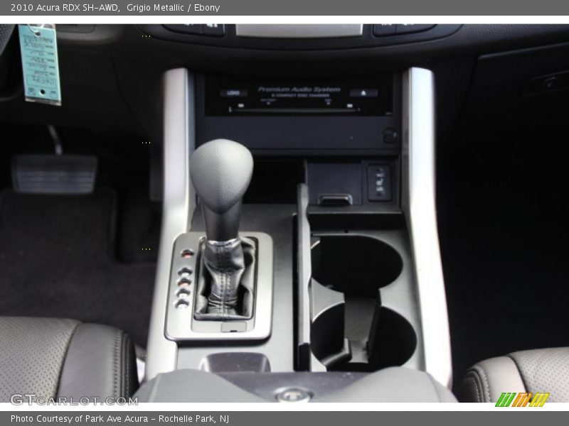 Grigio Metallic / Ebony 2010 Acura RDX SH-AWD