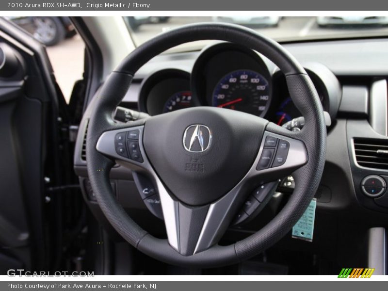 Grigio Metallic / Ebony 2010 Acura RDX SH-AWD