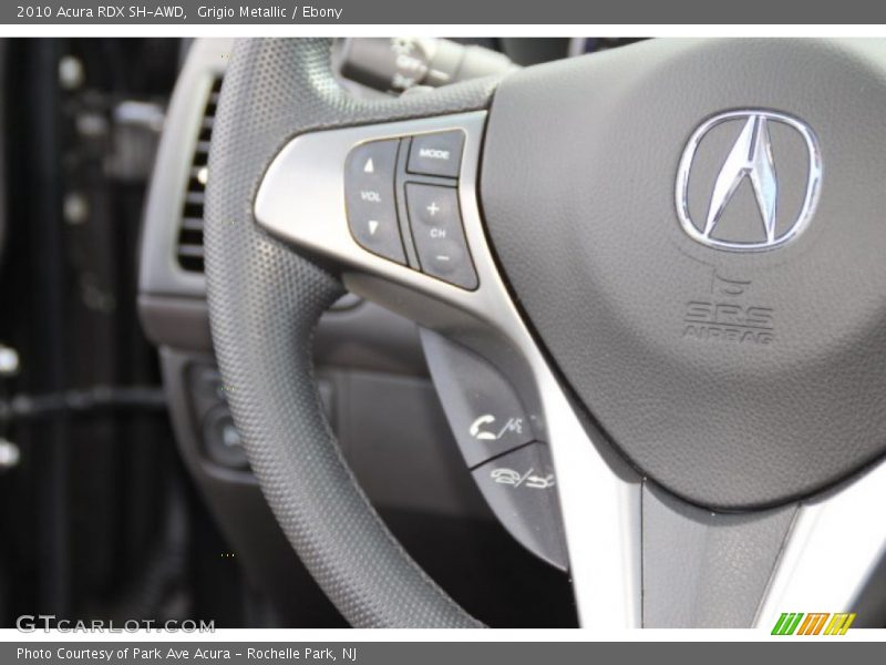 Grigio Metallic / Ebony 2010 Acura RDX SH-AWD