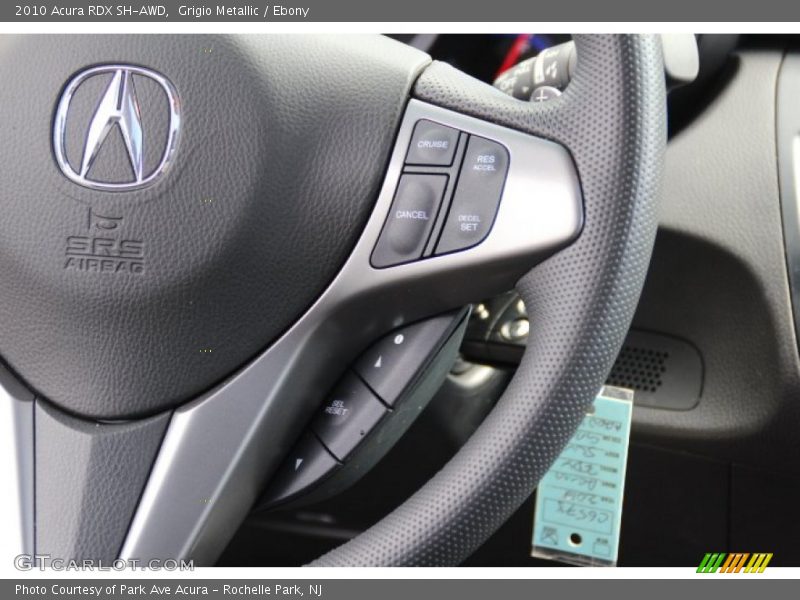 Grigio Metallic / Ebony 2010 Acura RDX SH-AWD