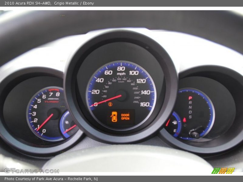 Grigio Metallic / Ebony 2010 Acura RDX SH-AWD