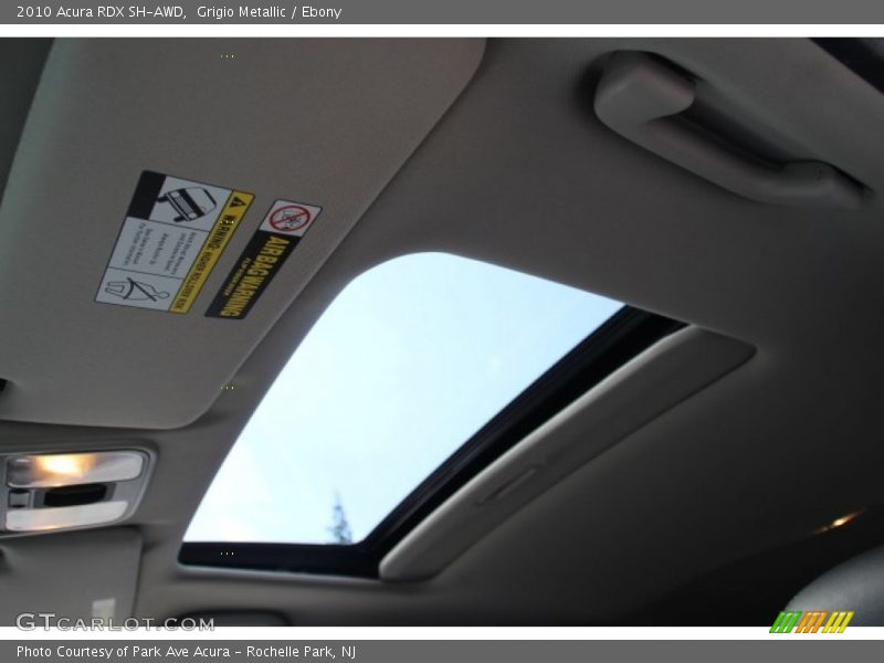 Grigio Metallic / Ebony 2010 Acura RDX SH-AWD