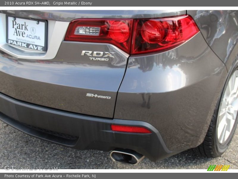 Grigio Metallic / Ebony 2010 Acura RDX SH-AWD