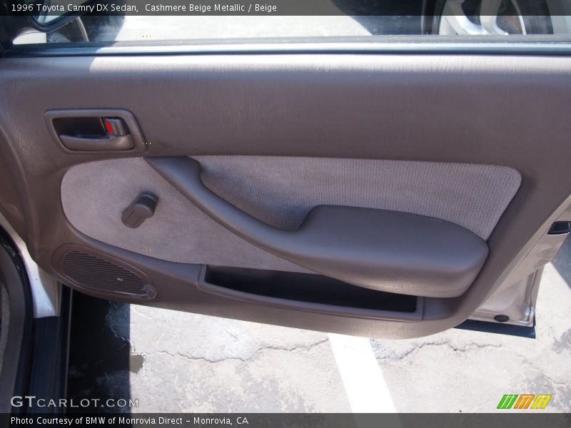 Cashmere Beige Metallic / Beige 1996 Toyota Camry DX Sedan