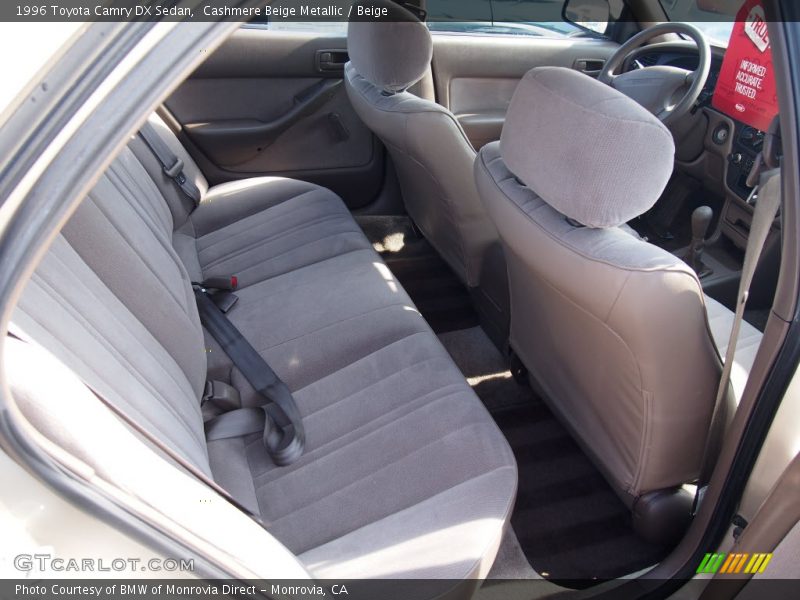 Cashmere Beige Metallic / Beige 1996 Toyota Camry DX Sedan