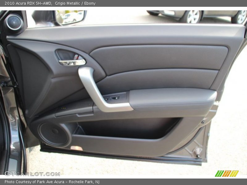Grigio Metallic / Ebony 2010 Acura RDX SH-AWD