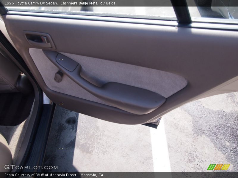 Cashmere Beige Metallic / Beige 1996 Toyota Camry DX Sedan