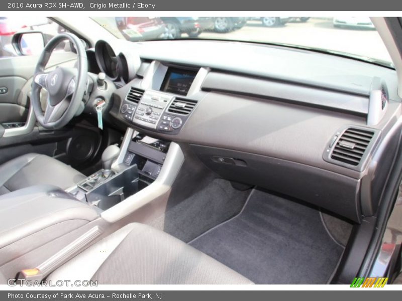 Grigio Metallic / Ebony 2010 Acura RDX SH-AWD
