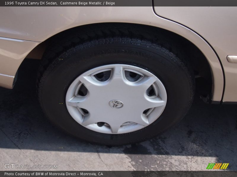 Cashmere Beige Metallic / Beige 1996 Toyota Camry DX Sedan