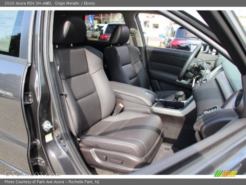 Grigio Metallic / Ebony 2010 Acura RDX SH-AWD