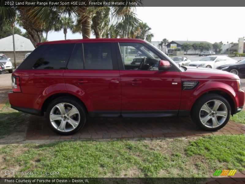 Firenze Red Metallic / Ivory 2012 Land Rover Range Rover Sport HSE LUX