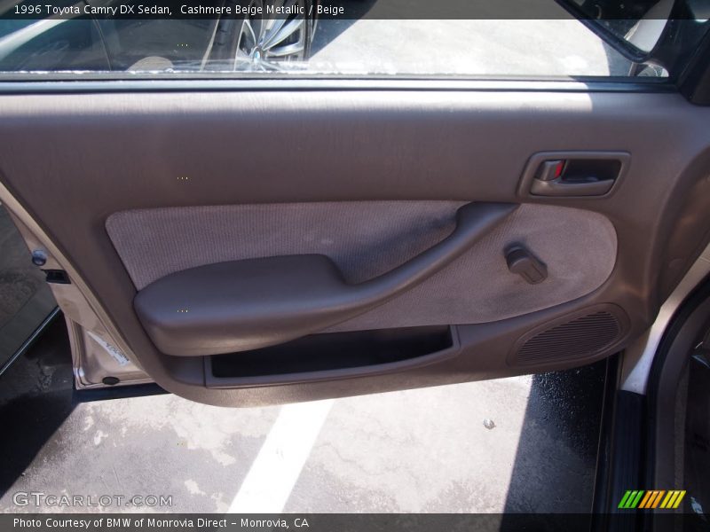 Cashmere Beige Metallic / Beige 1996 Toyota Camry DX Sedan